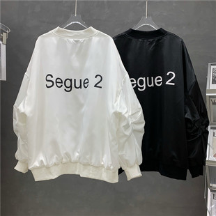 亏本！不退不换！欧洲站设计感小众正反两穿棒球服女运动外套