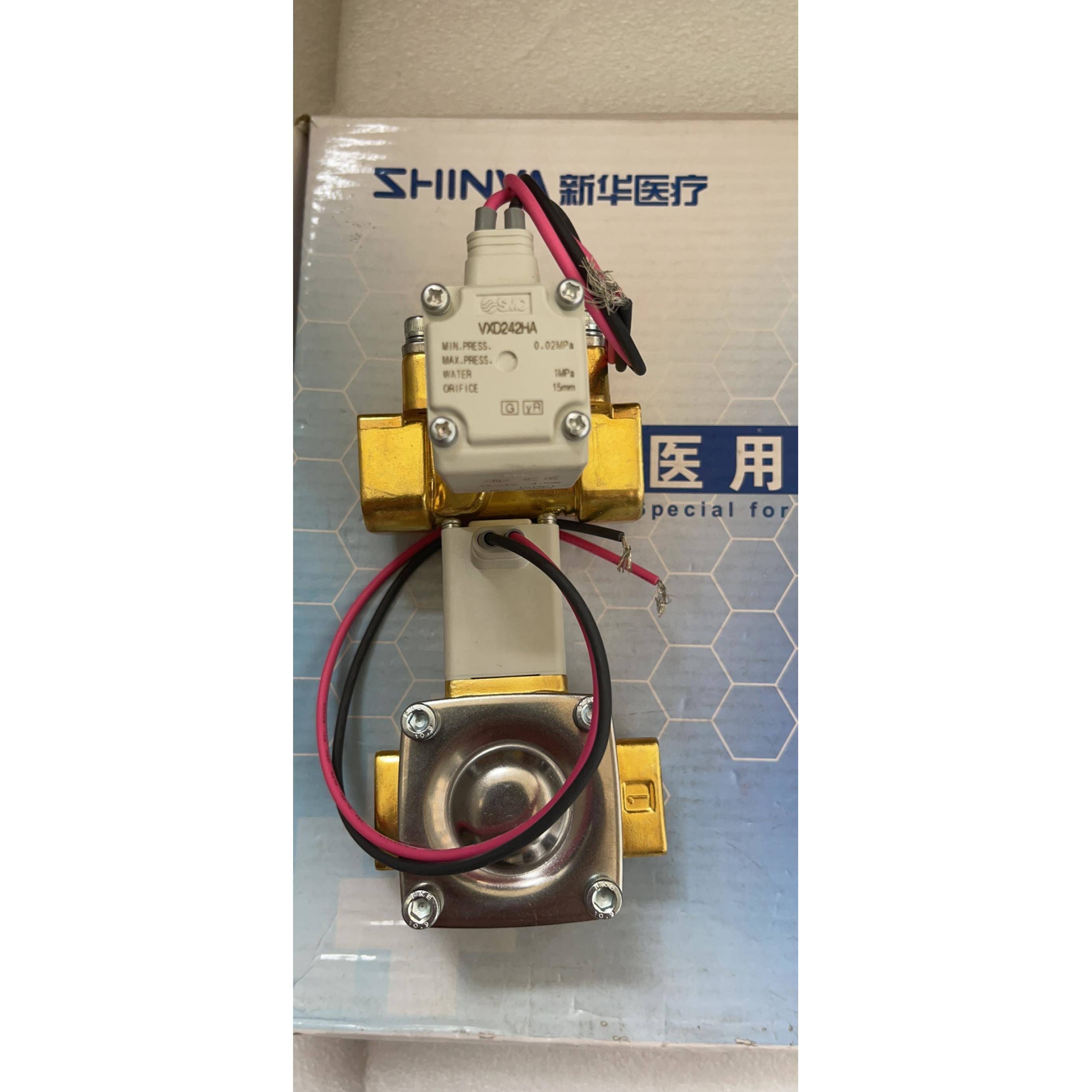 山东新华医疗内镜清洗消毒器Rider-60B电磁阀smc.VXD242HA，15mm
