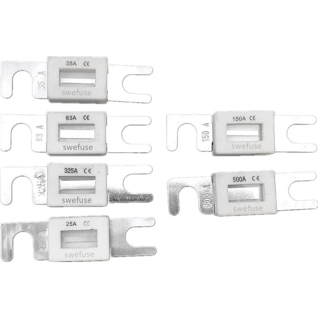 电动叉车陶瓷保险丝片 80A 400A保险丝 电动充电器保险片160A通用