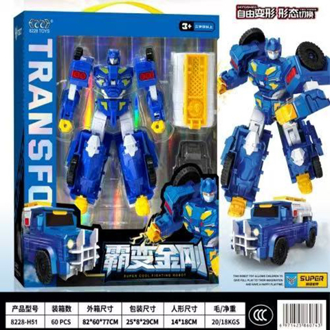 变形玩具汽车大号机器人金刚面具黄蜂战士男孩玩具机构生日礼品批
