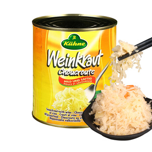 Sauerkraut 德国原装进口 冠利酸椰菜酸菜810g