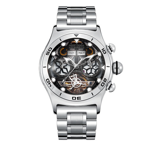 瑞夫泰格球形镜面空气泡泡机械表