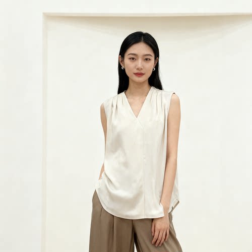 YAOLY姚领内搭无袖通勤风背心896H10843