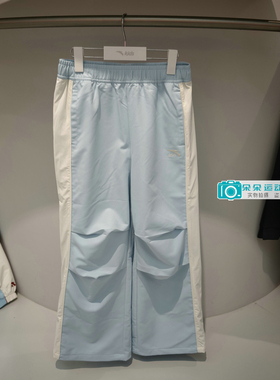 安踏儿童2026春季新款女大童宽松潮流时尚梭织运动长裤362621508