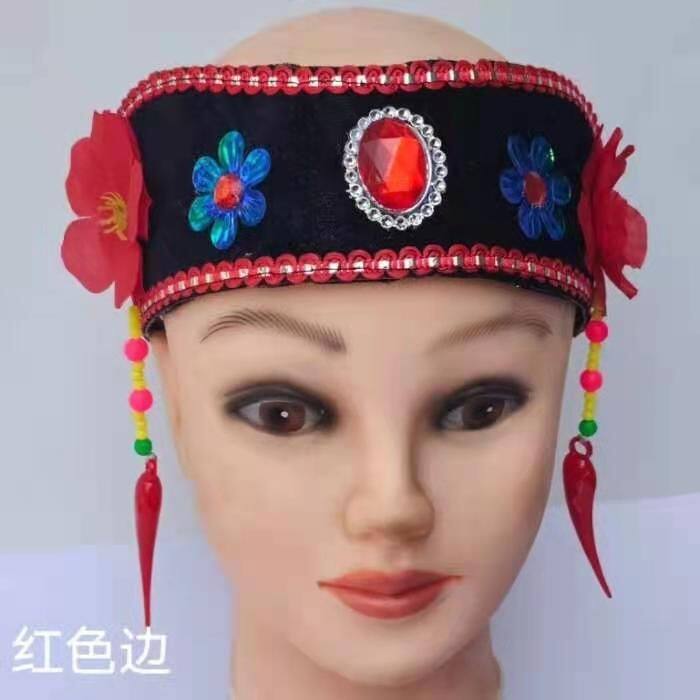 2023媒婆帽子新款小辣椒媒婆头饰老太太假发头套丑婆老奶奶发箍