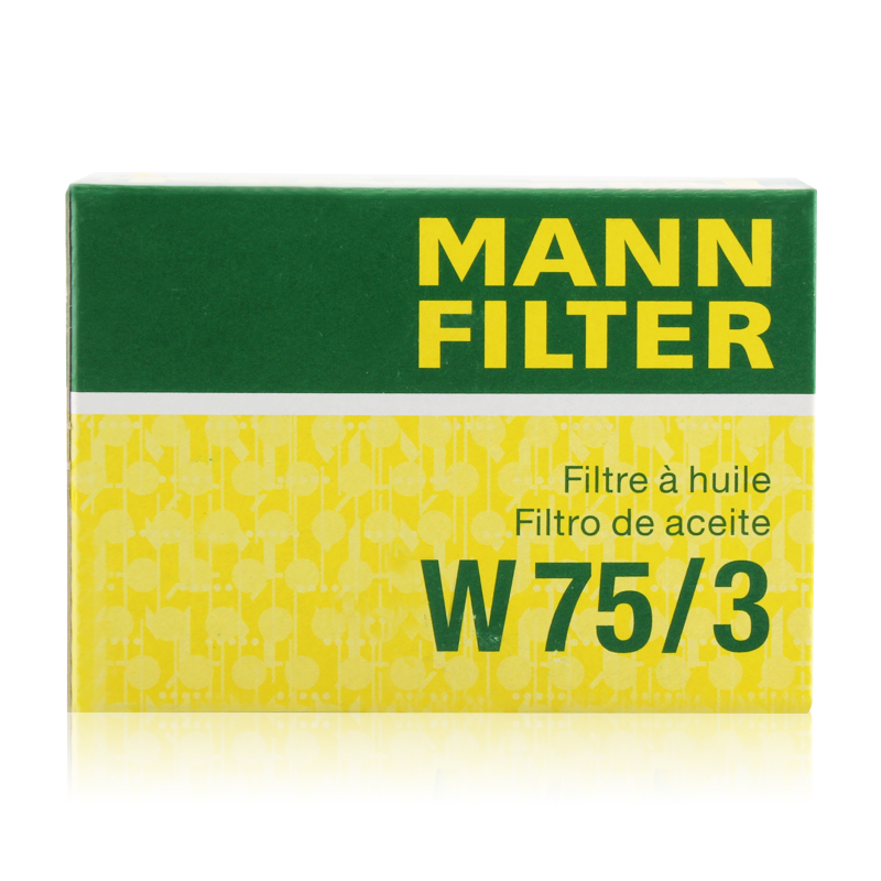 曼牌滤清器机油滤芯W75/3