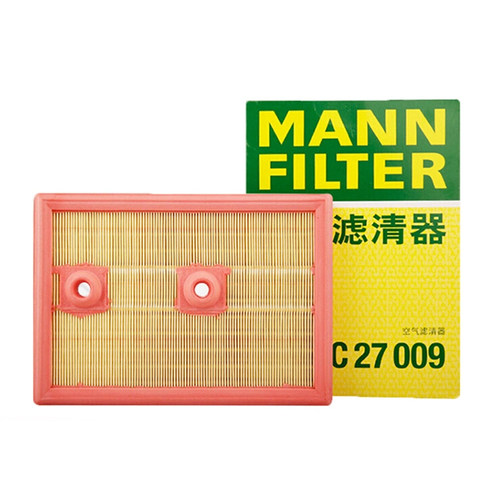 曼牌空气滤芯C27009适配高7奥迪A3途观Q3朗逸速腾宝来凌渡C27096
