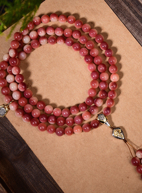 骆驼骨原创108颗手链项链