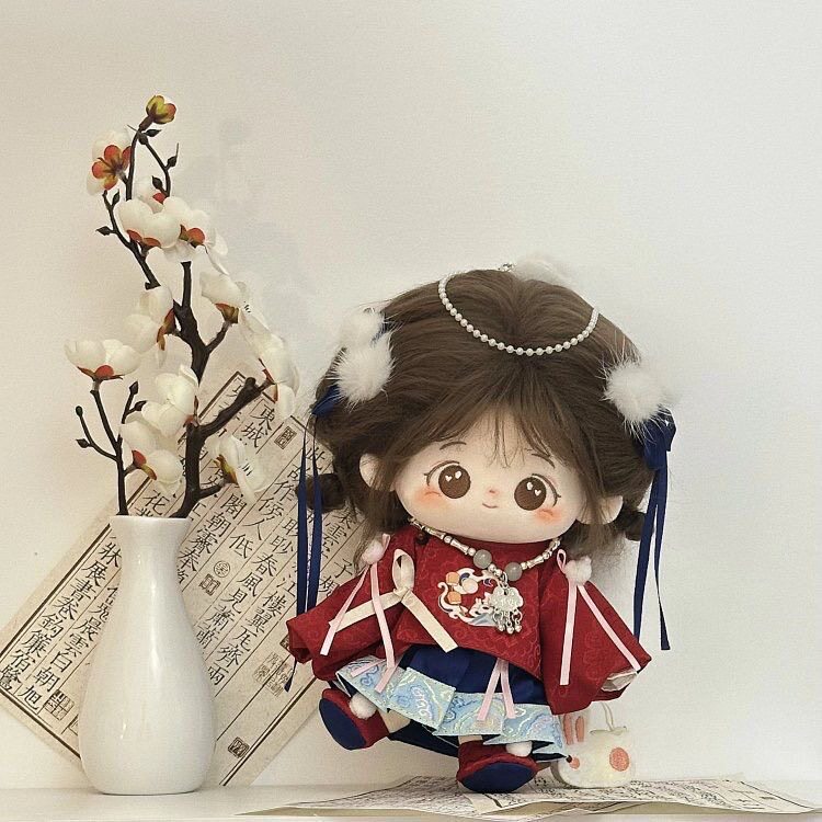 20厘米棉花娃娃明制汉服套装
