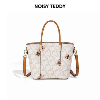 NOISYTEDDY泰迪印花托特包女