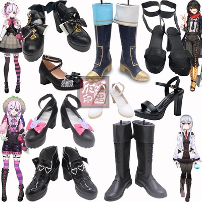 彩虹社YouTube叶加濑冬雪cos鞋Maria Marionette真白爻cosplay鞋