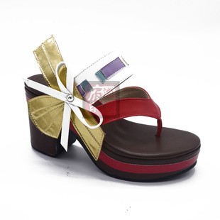 原神 八重神子cos鞋子 八重宫司Cosplay鞋定制来图定做二次元动漫