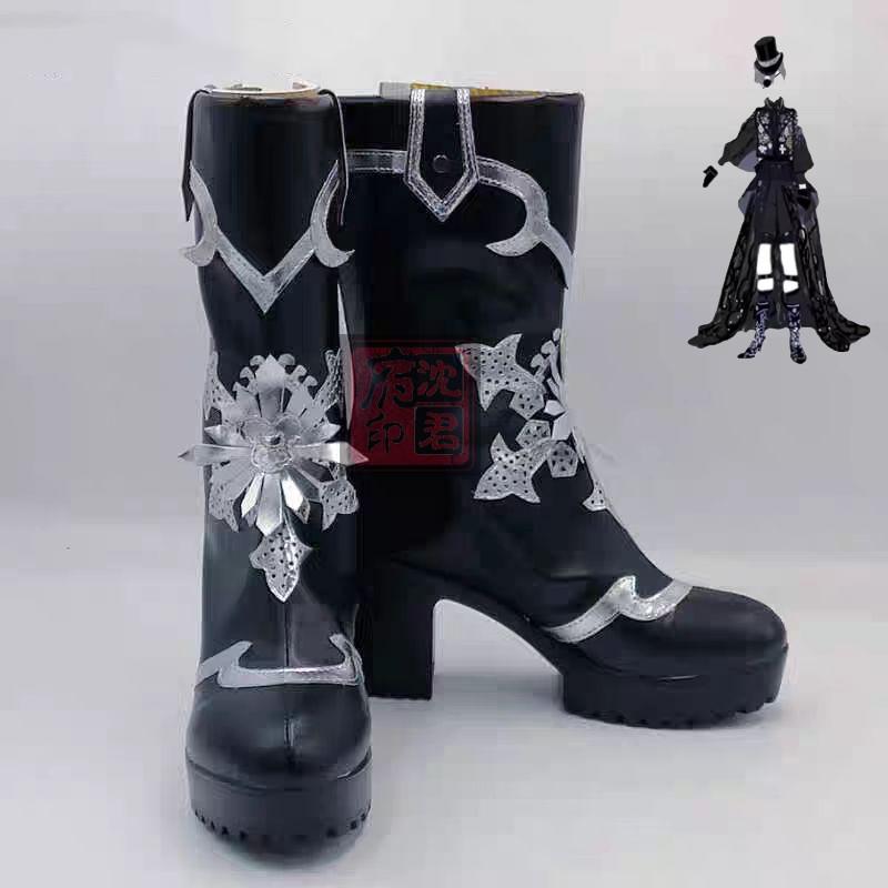 黑执事啵酱夏尔cos鞋子定制