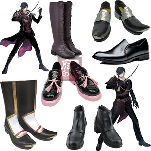 刀剑乱舞 烛台切光忠COS鞋 村云江/歌仙兼定/七星剑cosplay鞋子