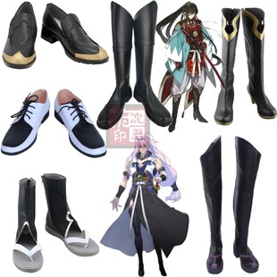 刀剑乱舞 龟甲贞宗COS鞋 和泉守兼定/千子村正/白山吉光cosplay鞋