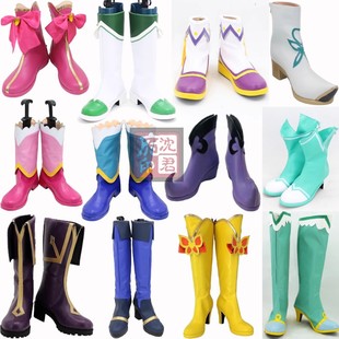 夏乐彤小魔仙黑魔仙严莉莉cos鞋小蓝美雪美琪游乐王子雅雅公主cos