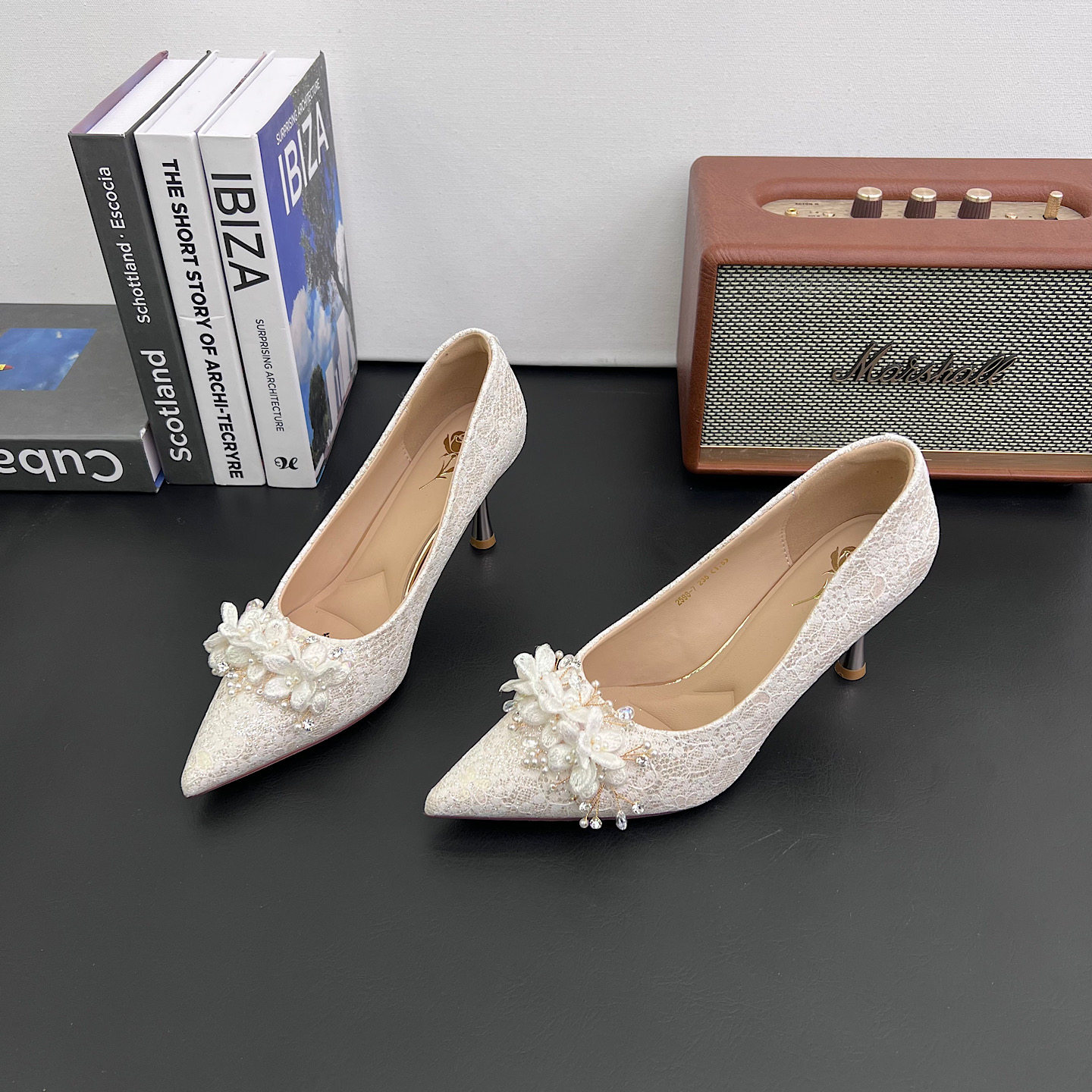 法式婚鞋敬酒服鞋秀禾婚纱两穿细跟不累脚新娘鞋日常可穿伴娘单鞋