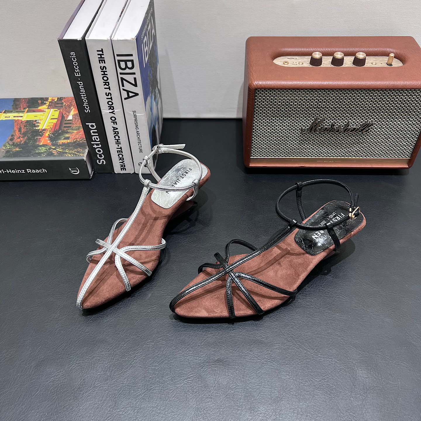 法式不累脚凉鞋女2026夏季新款尖头晚晚风配裙子凉鞋百搭坡跟女鞋