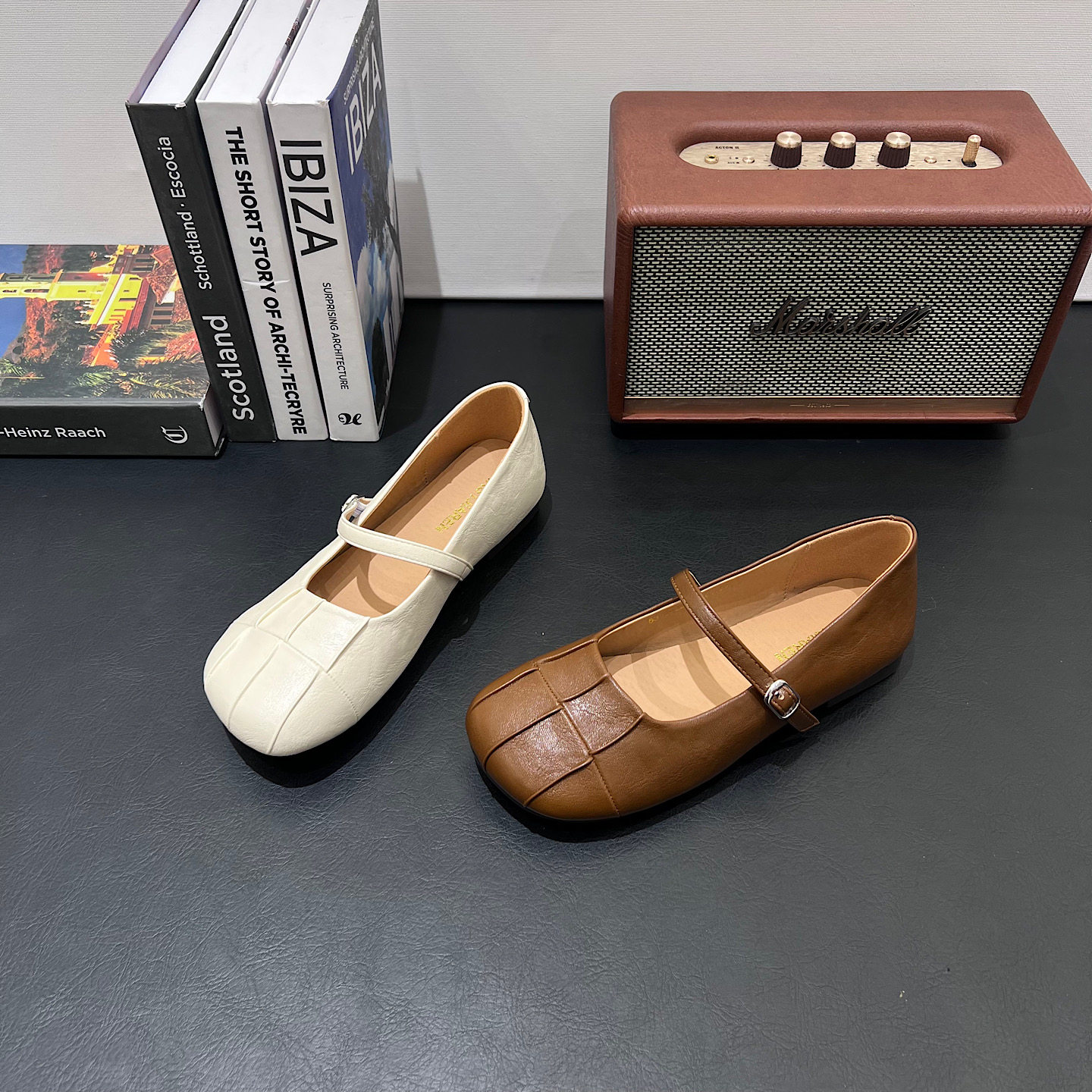 法式复古软皮软底奶奶鞋2026春款百搭舒适平底浅口女单鞋玛丽珍鞋,女鞋,浅口单鞋,淘宝优惠券,粉丝福利购,淘宝优惠卷