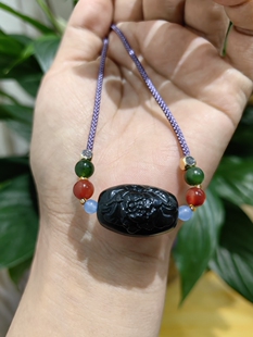 和田玉锁骨链路路通