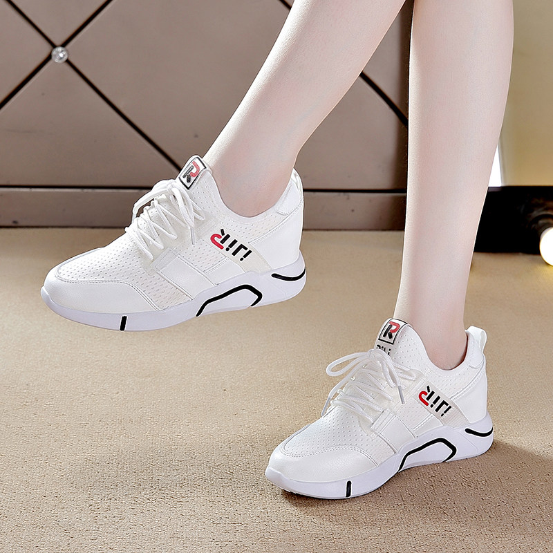 春季內增高女鞋爆款運動鞋女新款旅遊單鞋小白休閑鞋2021百搭夏季在類目 女鞋, 低幫鞋, 時尚休閑鞋中 - 來自Buy2taobao.com提供專業的淘寶代購服務