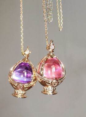 绝美魔法少女小圆鹿目圆晓美焰大号灵魂宝石吊坠项链二次元挂件女