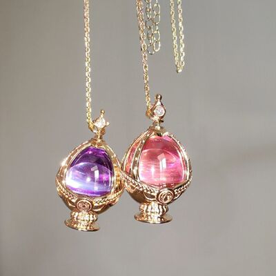 绝美魔法少女小圆鹿目圆晓美焰大号灵魂宝石吊坠项链二次元挂件女