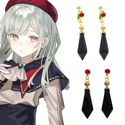 新动漫颂乐人偶若叶睦cos耳夹八幡海铃丰川祥子三角初华MyGO耳环