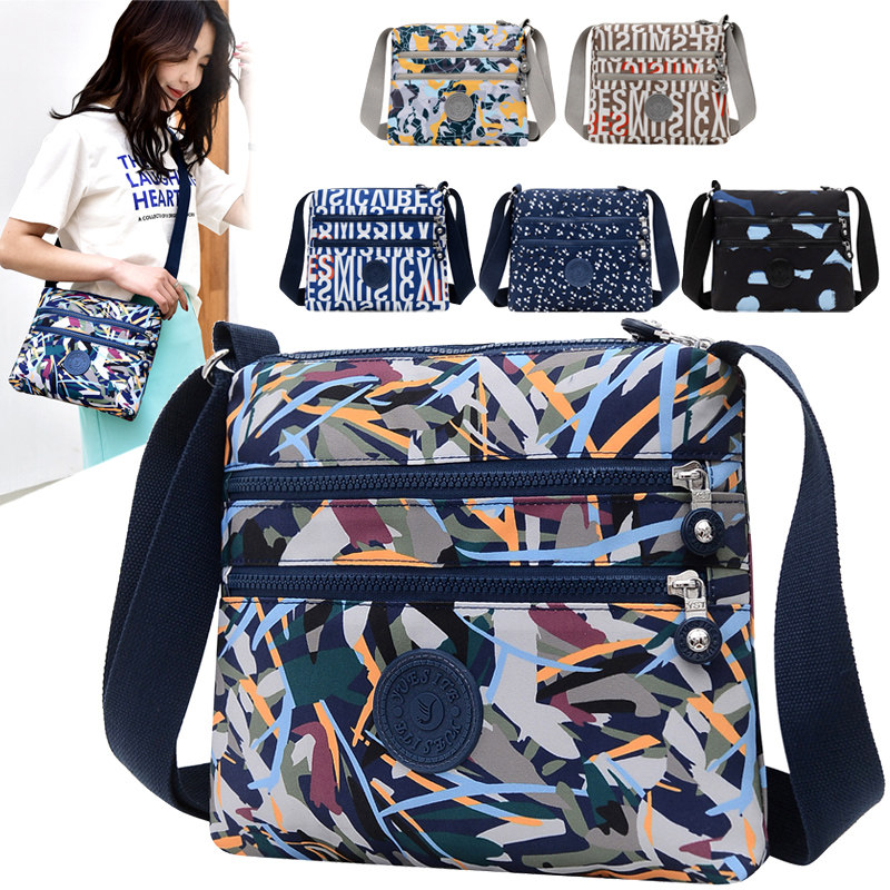 斜挎包女2021新款单肩尼龙布包休闲女包百搭牛津布妈妈包帆布背包在类目 箱包皮具/热销女包/男包, 女士包袋中 - 来自Buy2taobao.com提供专业的淘宝代购服务