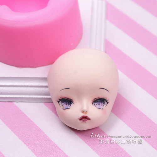diy硅胶娃娃脸软陶泥超轻粘土