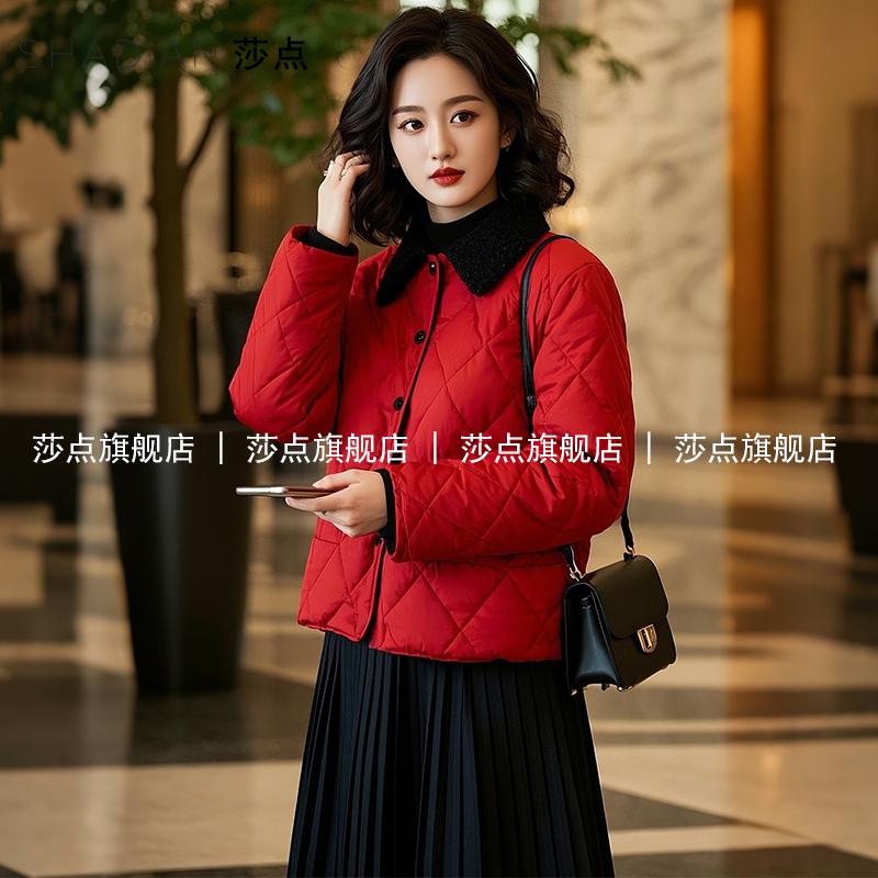洋气高端秋冬棉衣外套莎点奢华
