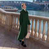 新款现货双面羊绒中长款大衣273823P275控价388，女装毛呢外套，浙宝273