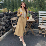 2023现货春装假两件连衣裙2732307P135控188，女装连衣裙，浙宝273