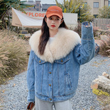 现货大毛领派克服273335P215控298，女装派克服，浙宝273