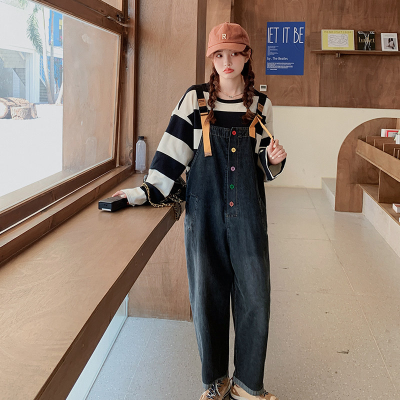 现货新款牛仔连体裤2218裤现货P115控168上衣出货中P75一套控248，女装牛仔裤，浙宝273