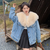 现货大毛领派克服273335P215控298，女装派克服，浙宝273