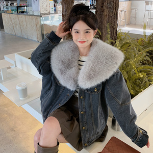 现货大毛领派克服 273  335P215控298图片
