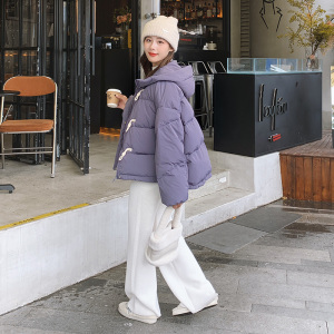90达标羽绒服牛角扣小短款273 353P260控价398图片