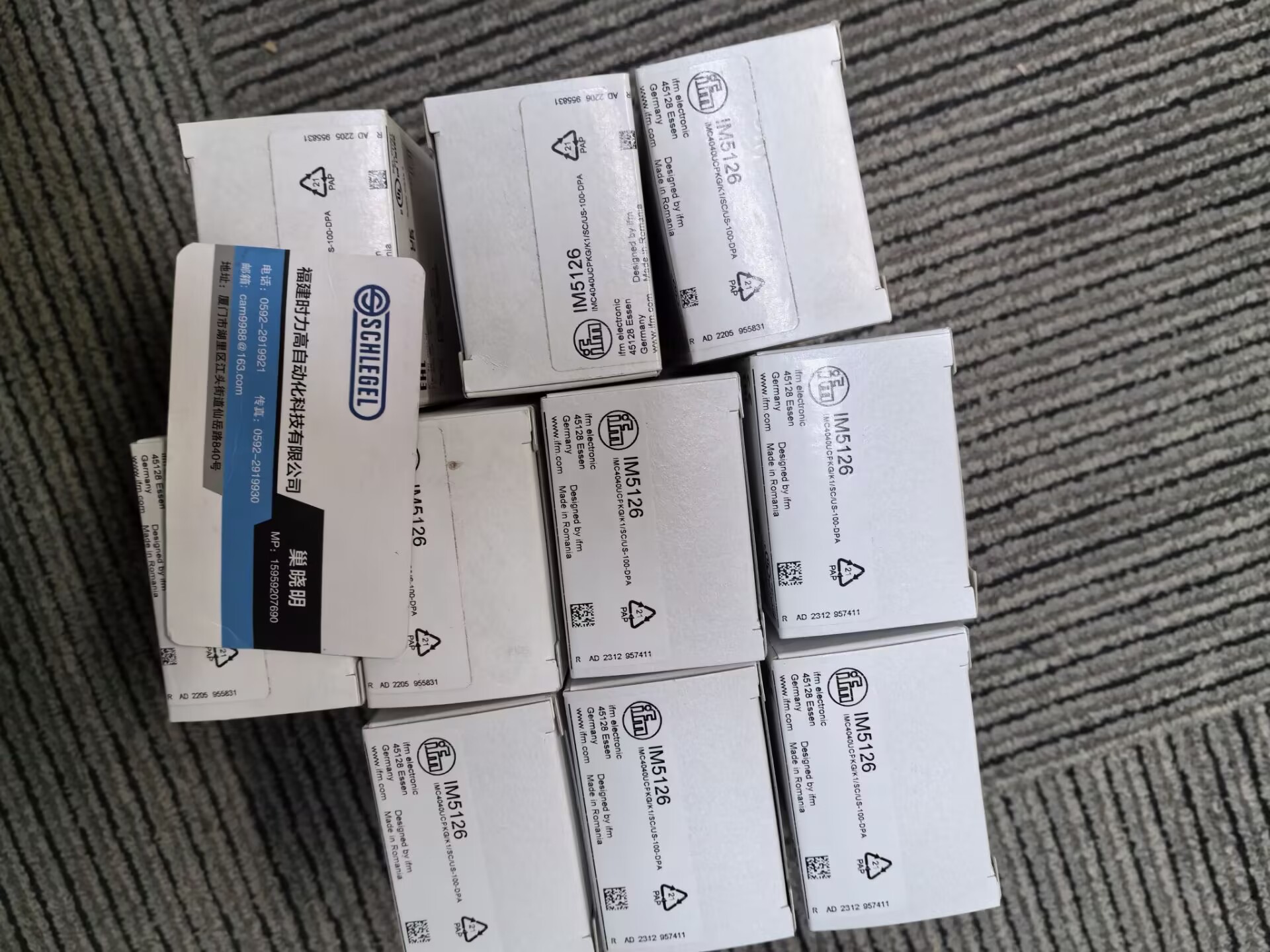 假一罚十 IFM  IB5136 电感式接近开关 现货