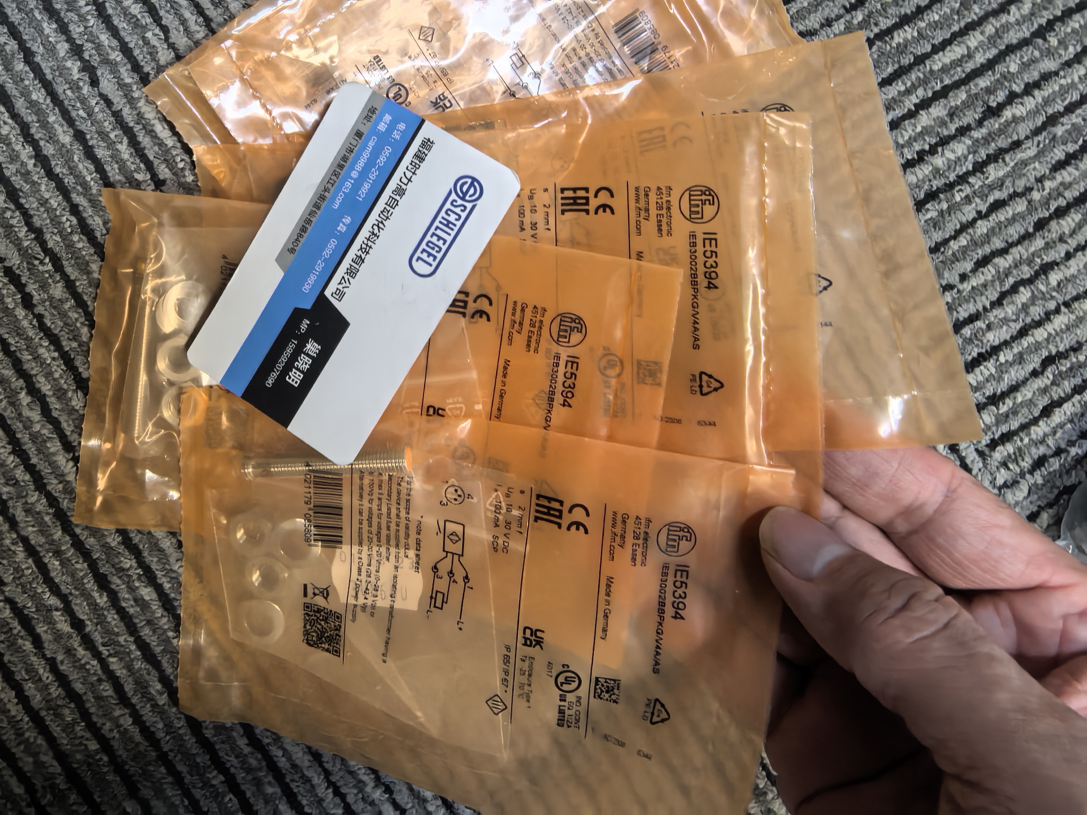 假一罚十 IFM IFS297 O8H214 IFS242 IE5349传感器实价现货