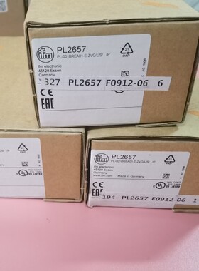 包邮全新IFM PL2657 PL2657压力传感器现货