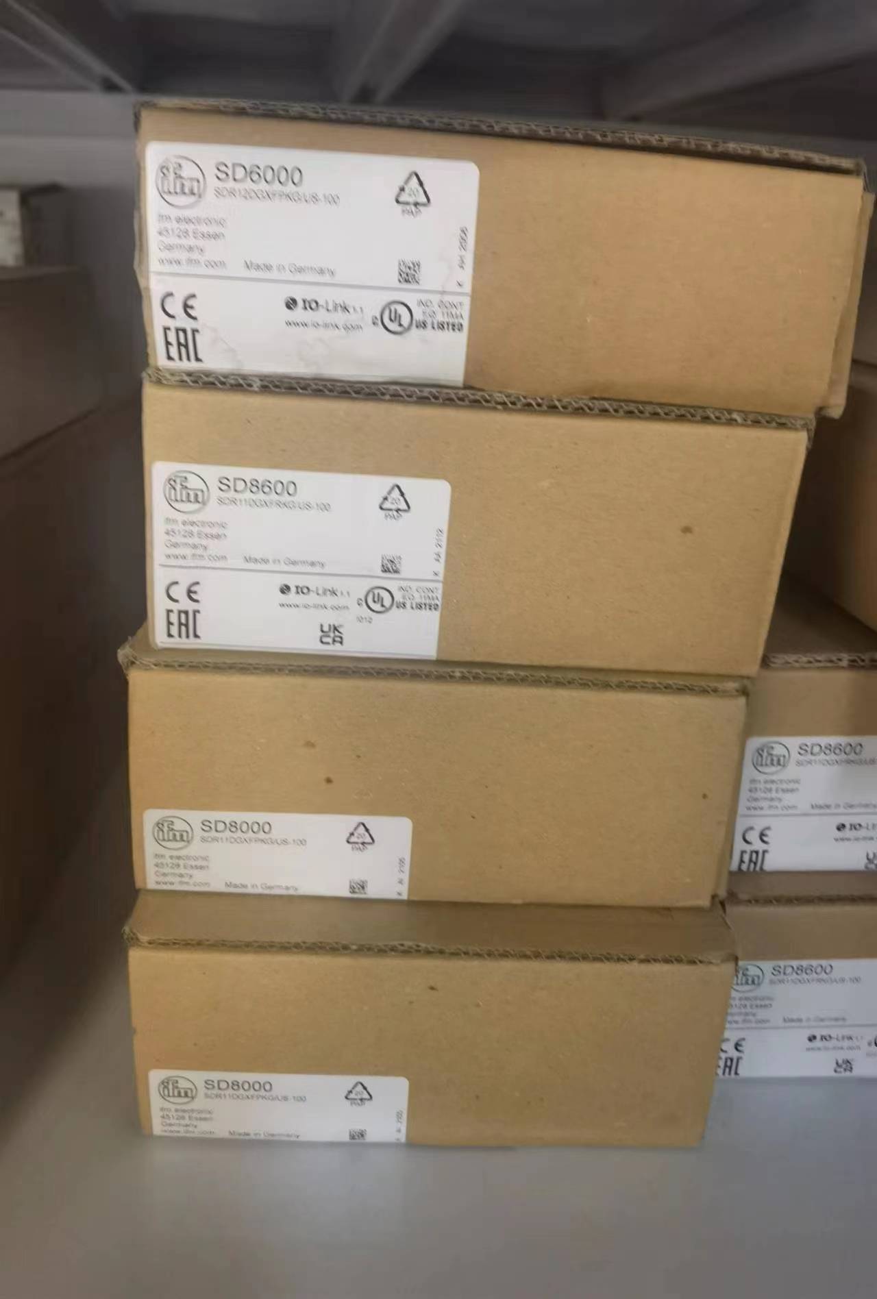 假一罚十 IFM SD6500 SD6000 SD6050  SD6600压缩空气流量计