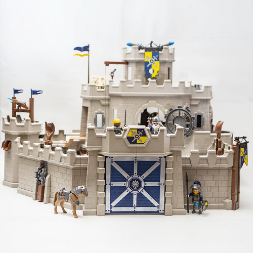 生日礼物德国摩比世界组装大城堡