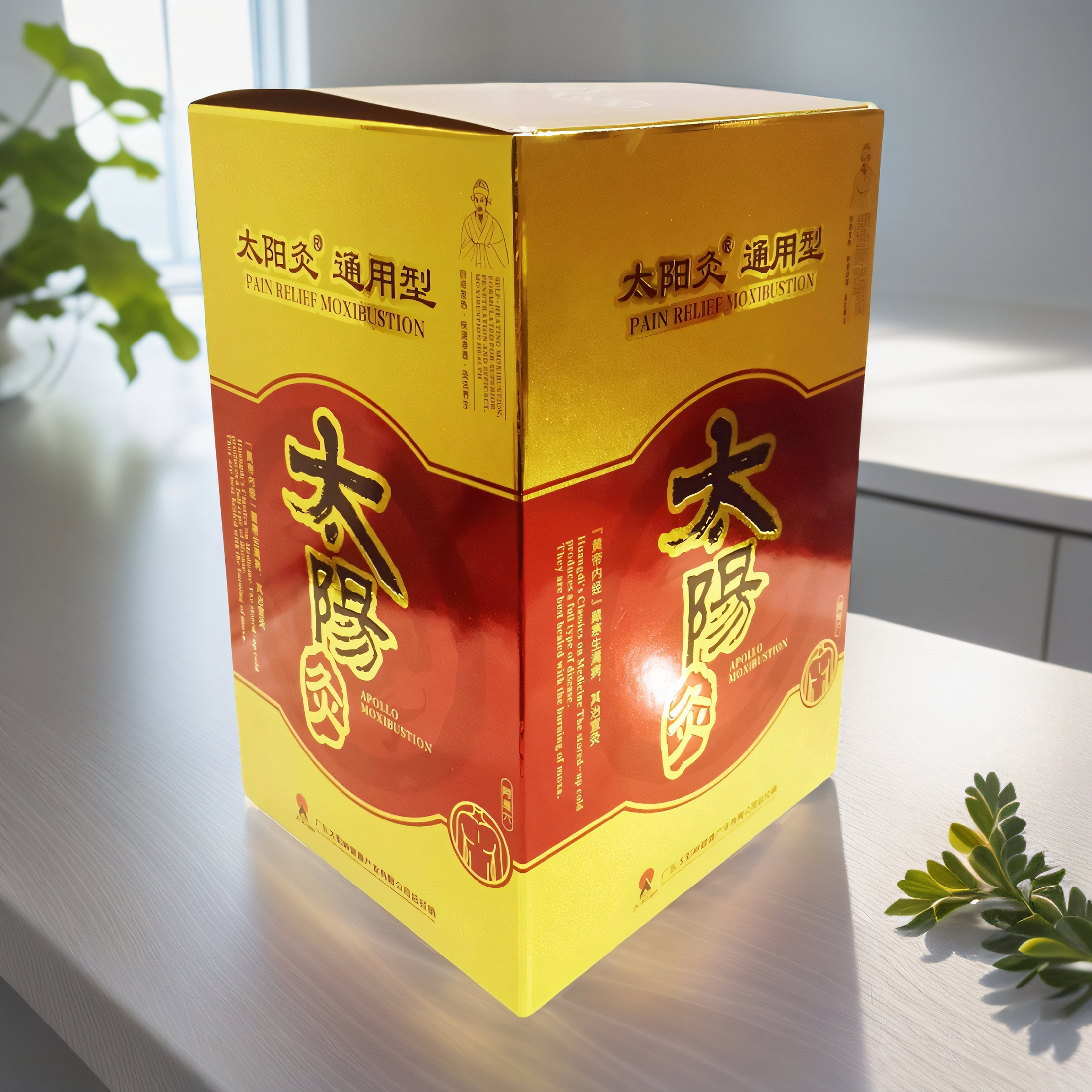 广东太阳神通用扶阳腰背型灸贴