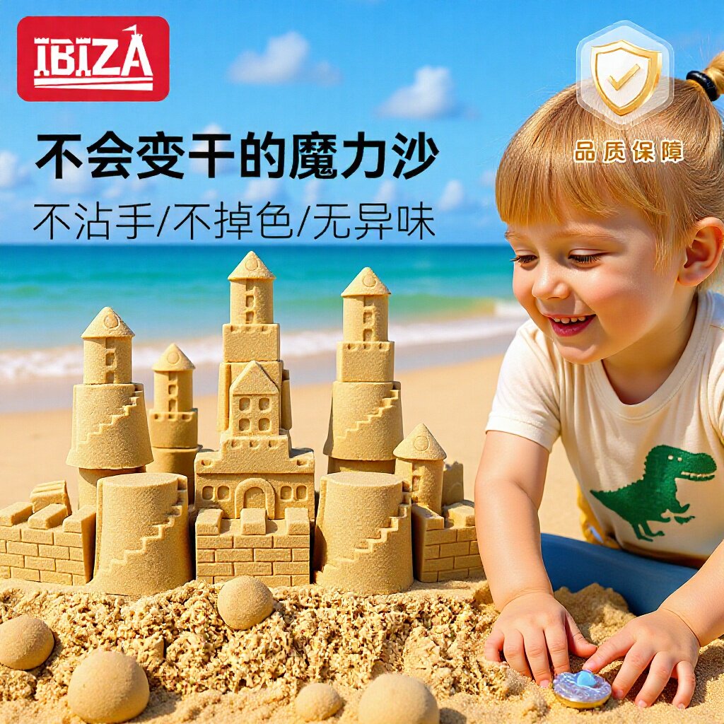 IBIZA伊比沙太空彩色百变沙