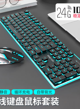 键盘鼠标套装无线电笔记本