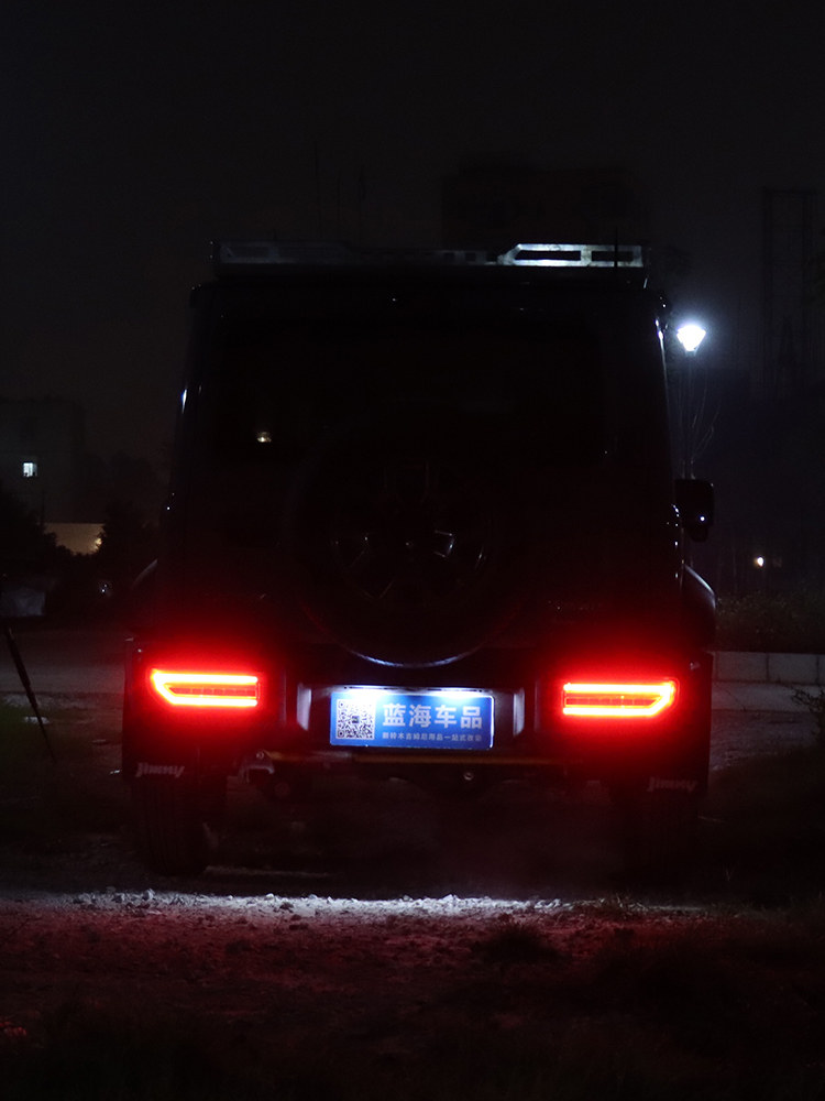 2019-2024 새로운 JIMNY JB74 수정된 LED 후면 번호판 조명 번호판 조명에 적합