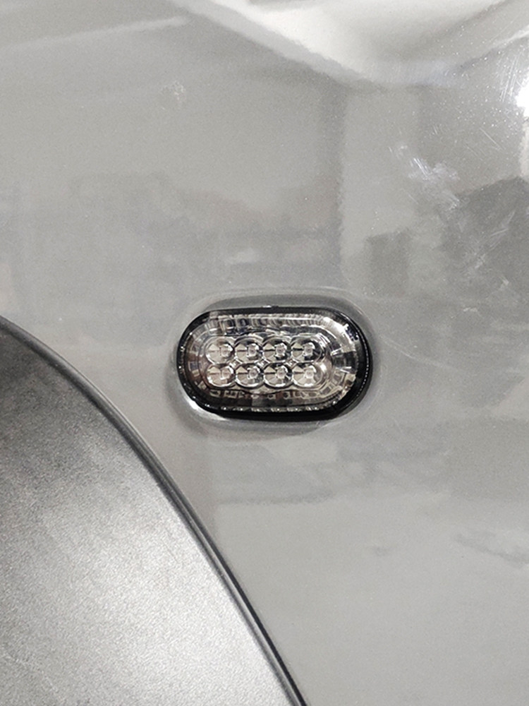 2019-2024 새로운 JIMNY JIMNY 수정 액세서리에 적합 펜더 엣지 라이트 LED 측면 회전 신호