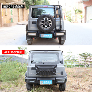 吉姆尼JIMNY 新品 2022新款 后门工具箱储物箱小书包 2019 JB74改装