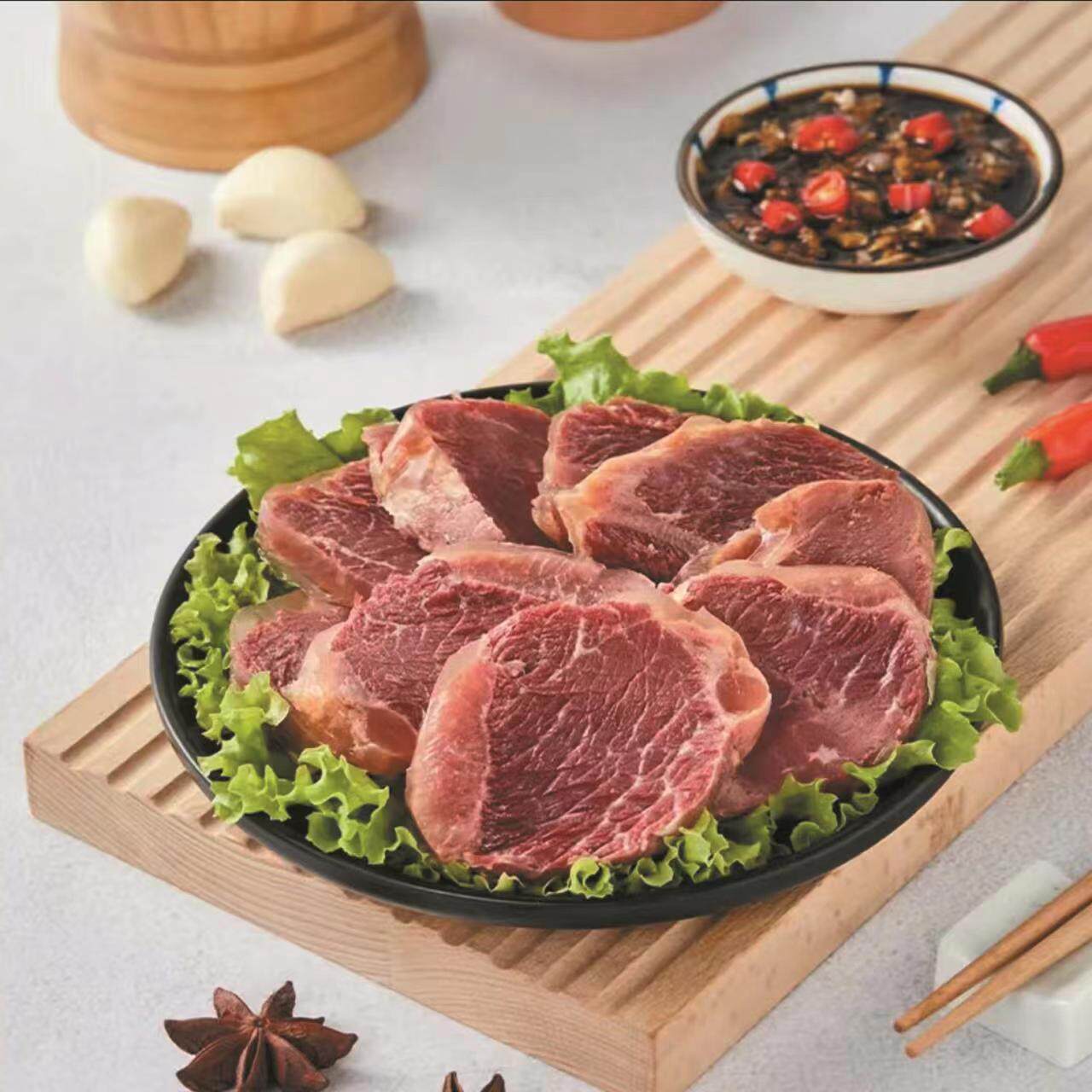 恒都五香卤牛肉100gx10酱牛肉休闲零食开袋即食方便熟食健身牛肉怎么看?